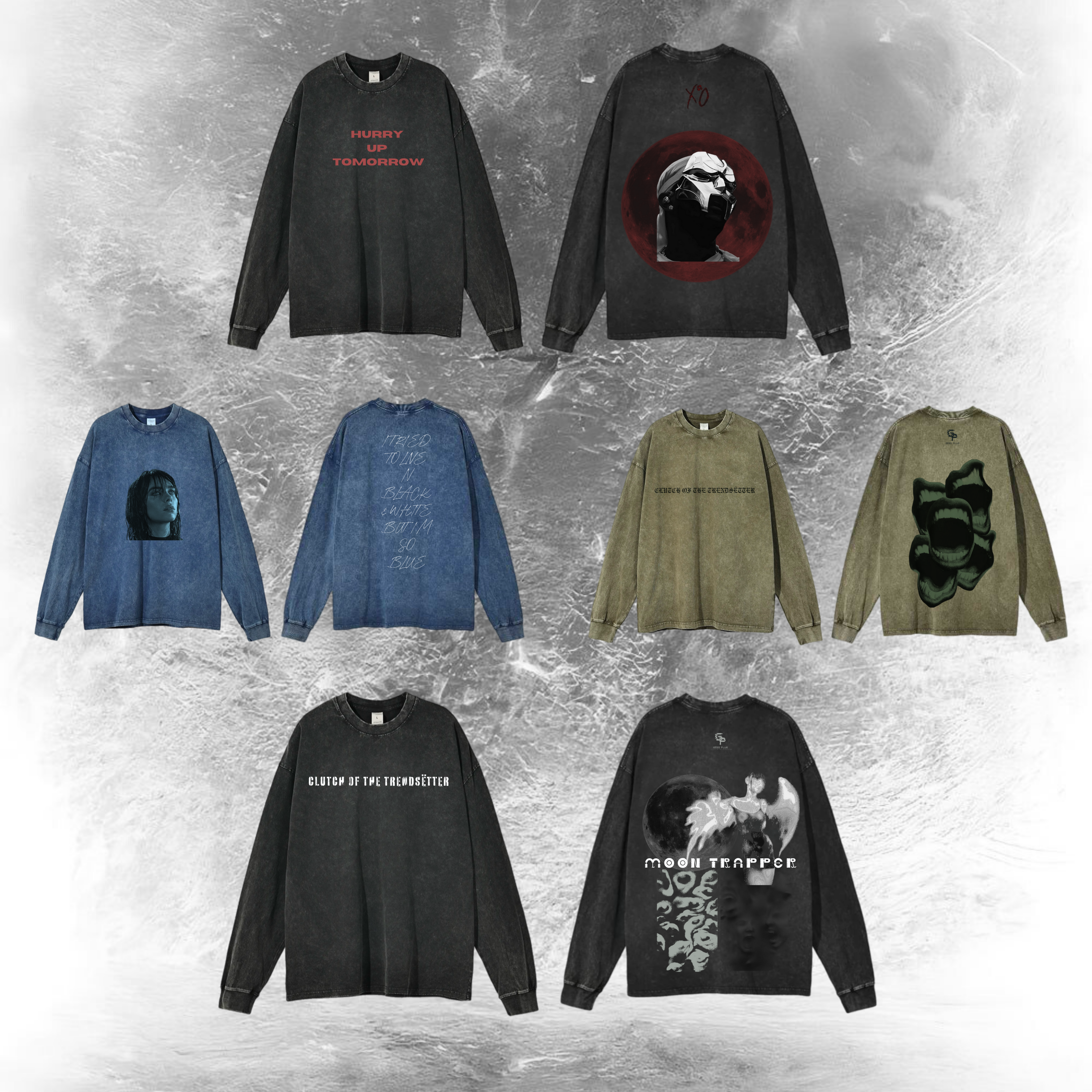 WASHED VINTAGE LONG SLEEVES