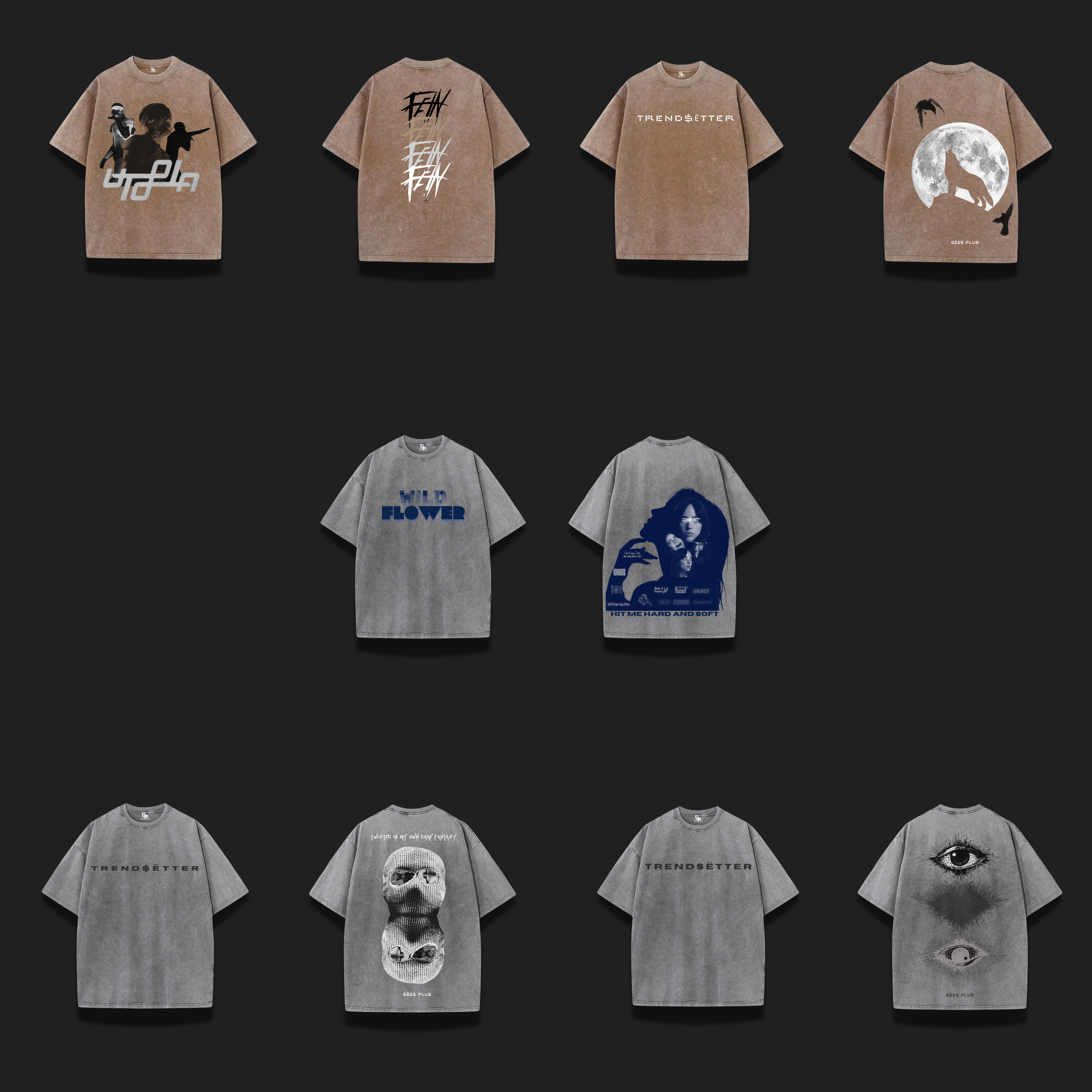 WASHED VINTAGE TEES