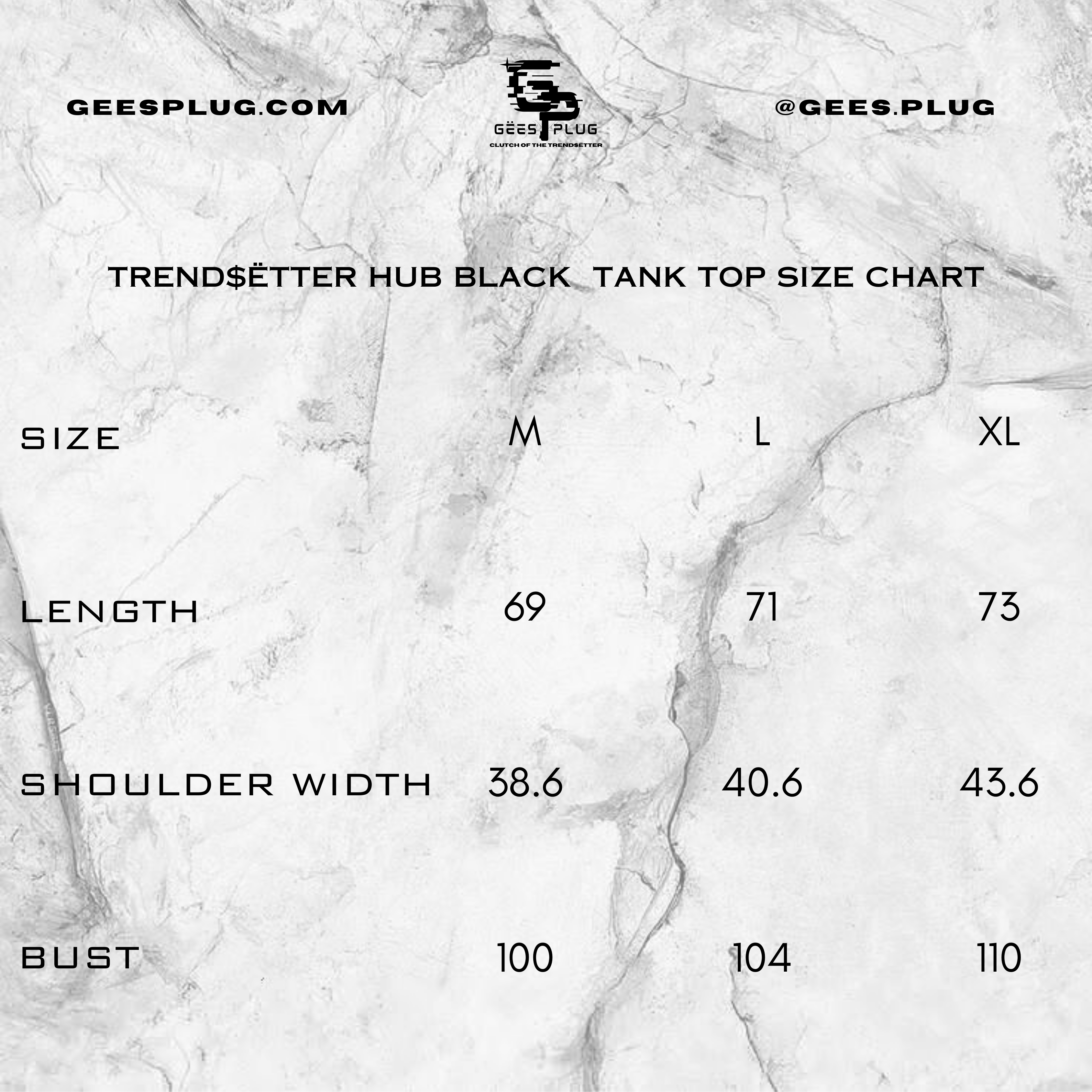 TREND$ËTTER HUB CHROME CORE WASHED TANK TOP