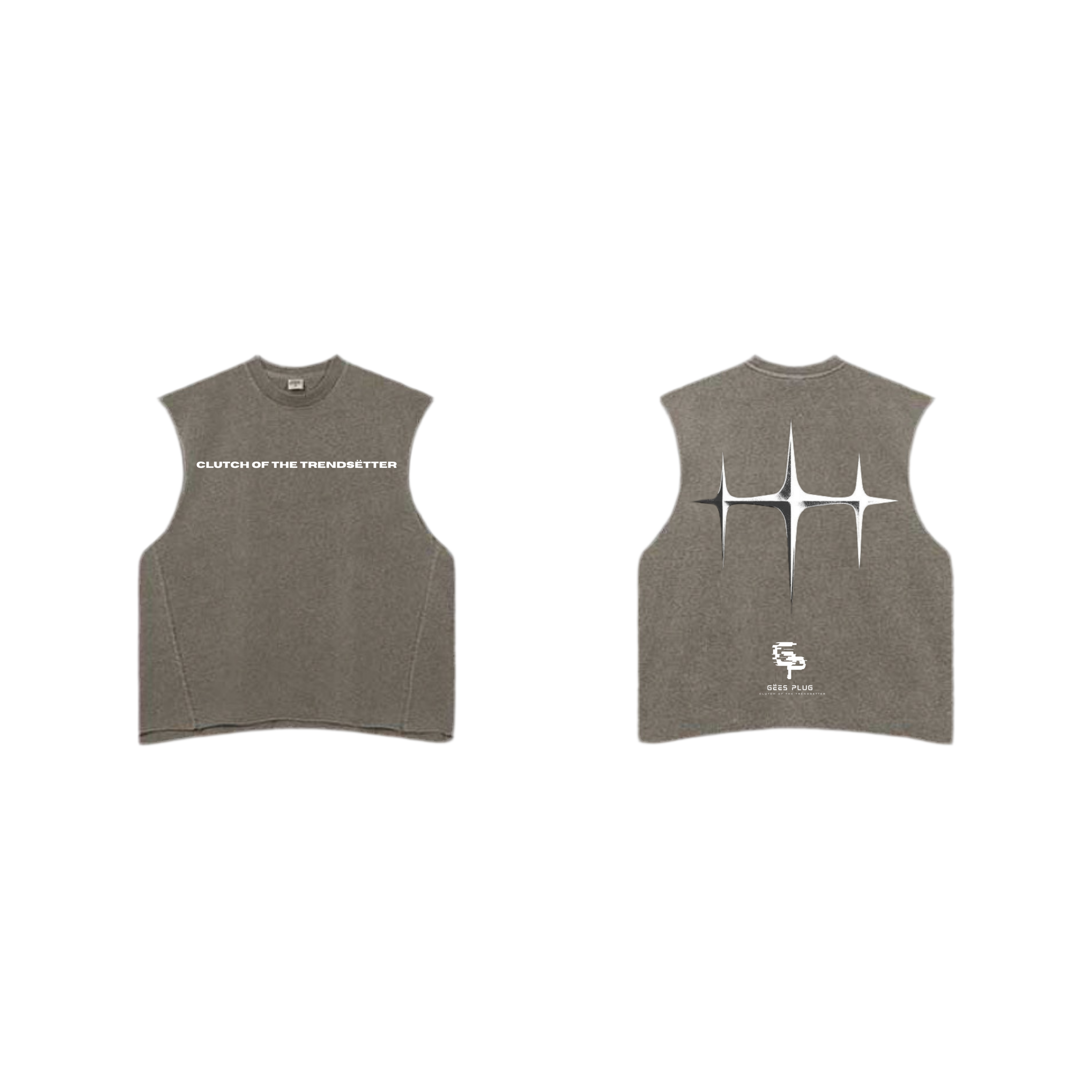 Clutch Of The Trendsëtter Brown Tank