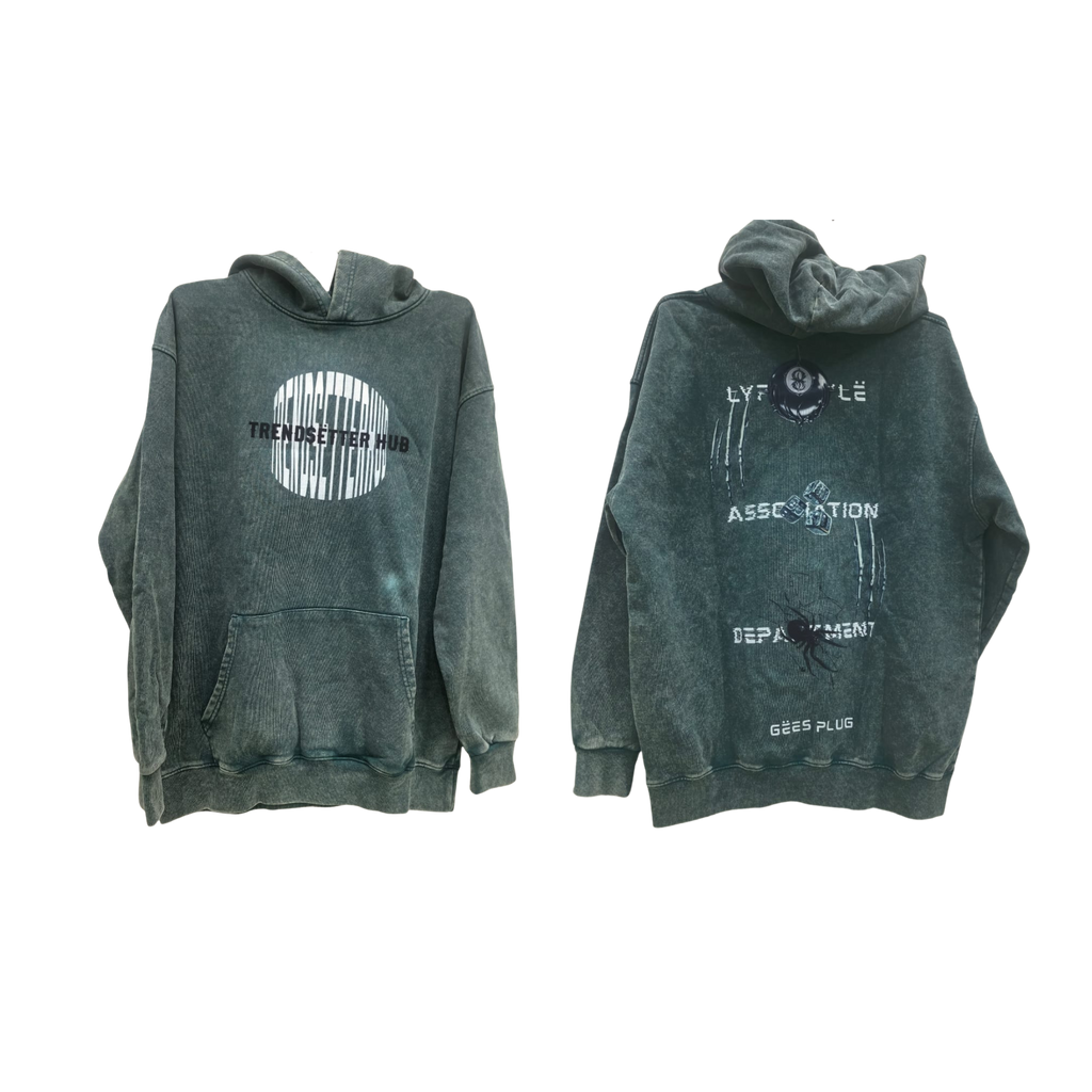 LYFESTYLË ASSOCIATION DEPARTMENT WASHED HOODIE