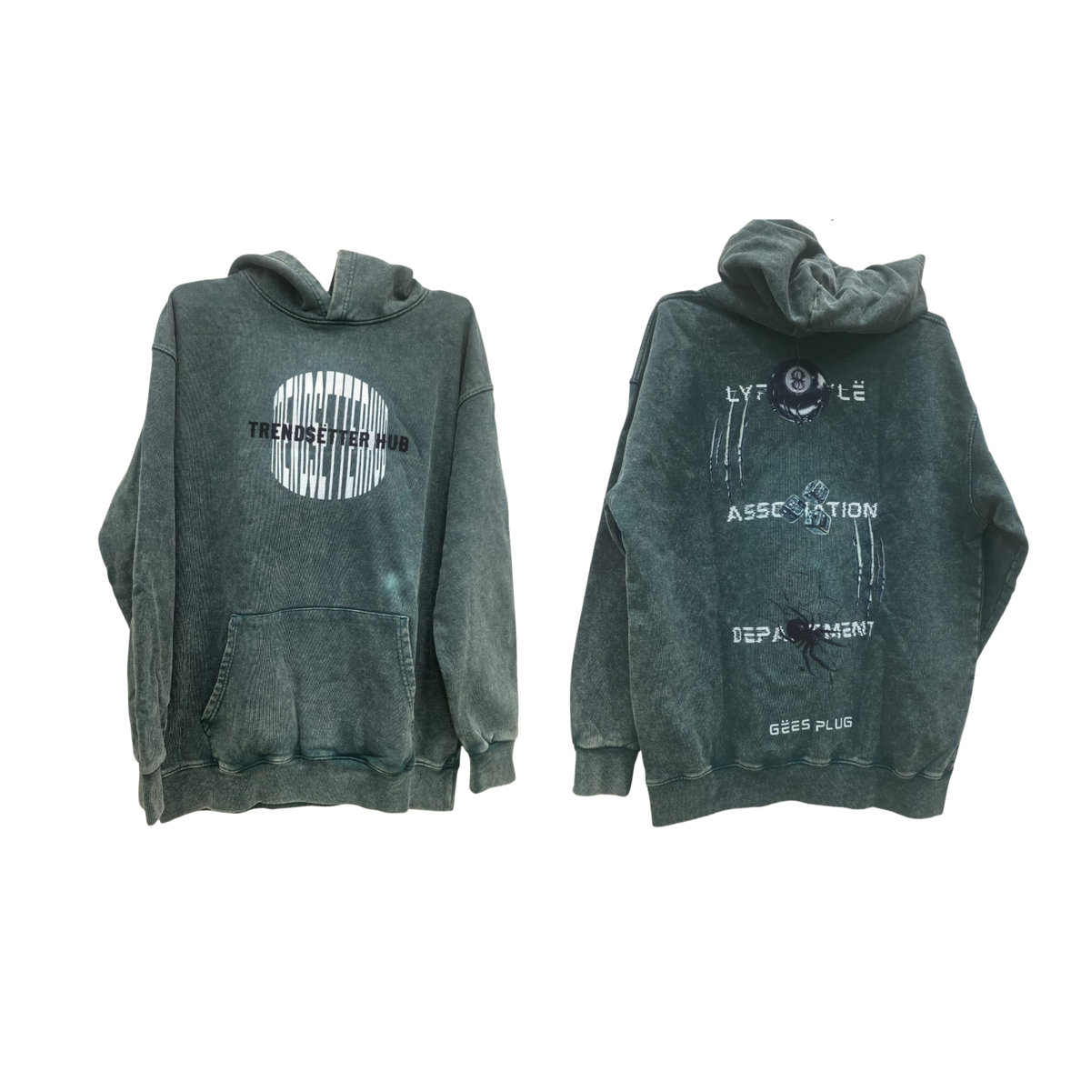 LYFESTYLË ASSOCIATION DEPARTMENT WASHED HOODIE