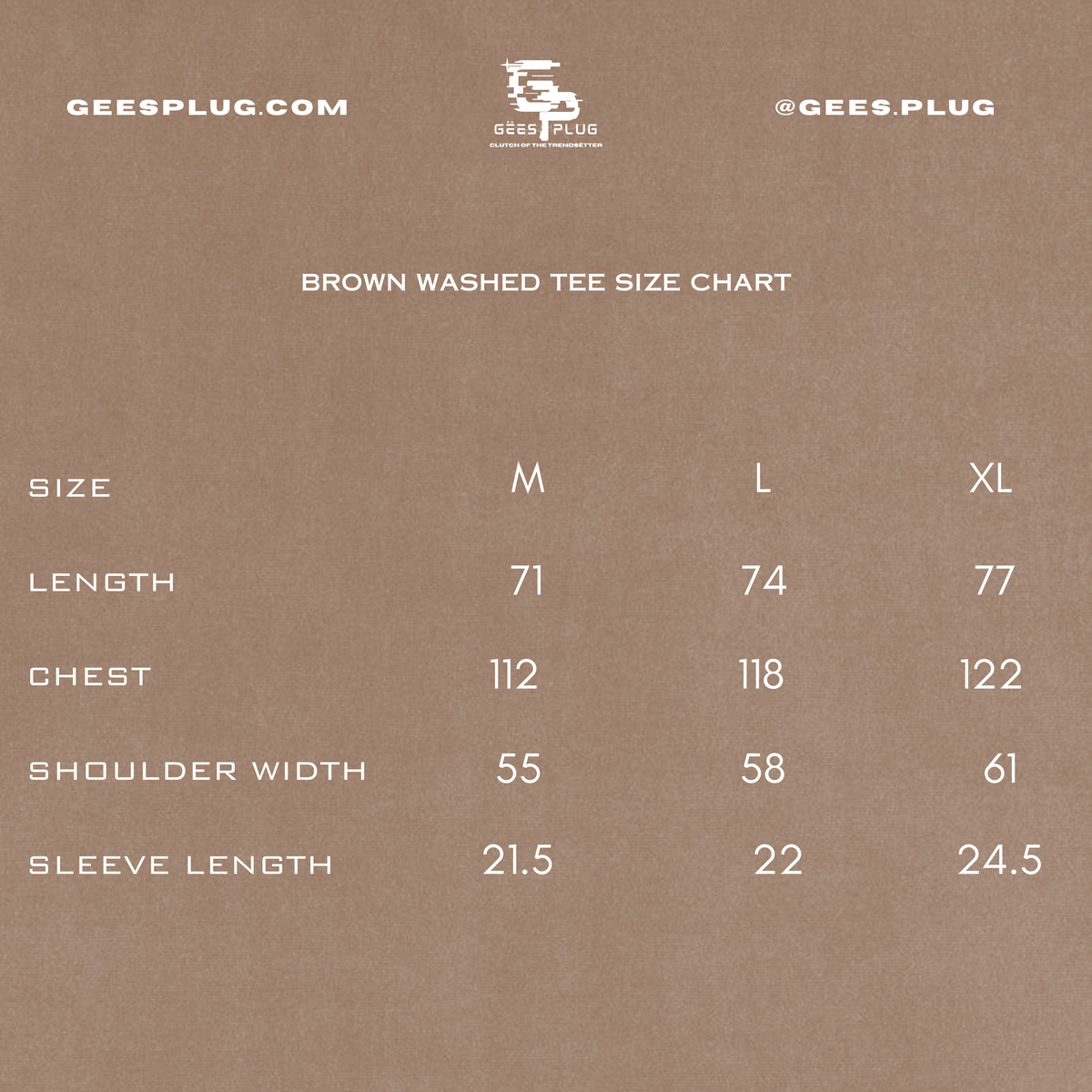 INTERSTELLAR BROWN WASHED TEE
