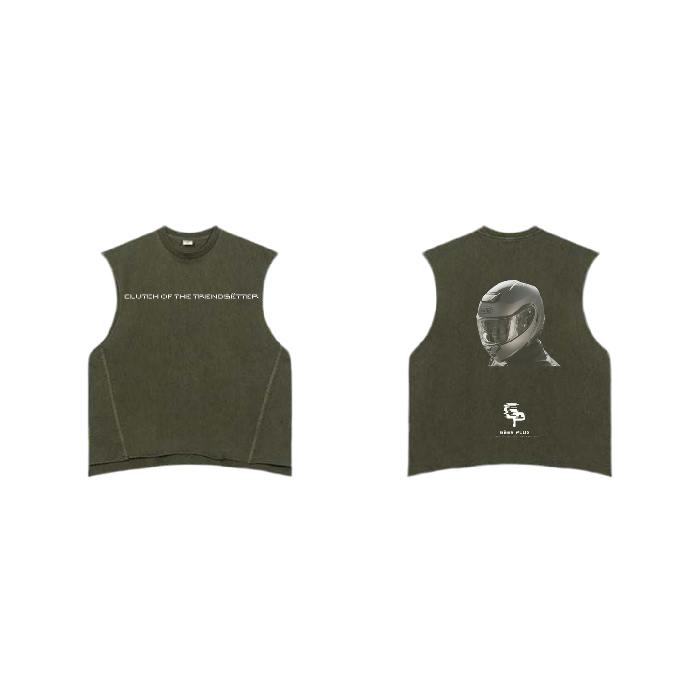 Clutch Of The Trendsëtter Army Green Tank