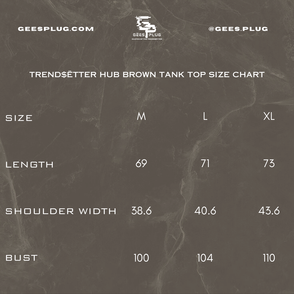 TREND$ËTTER HUB RETRO BROWN WASHED TANK TOP