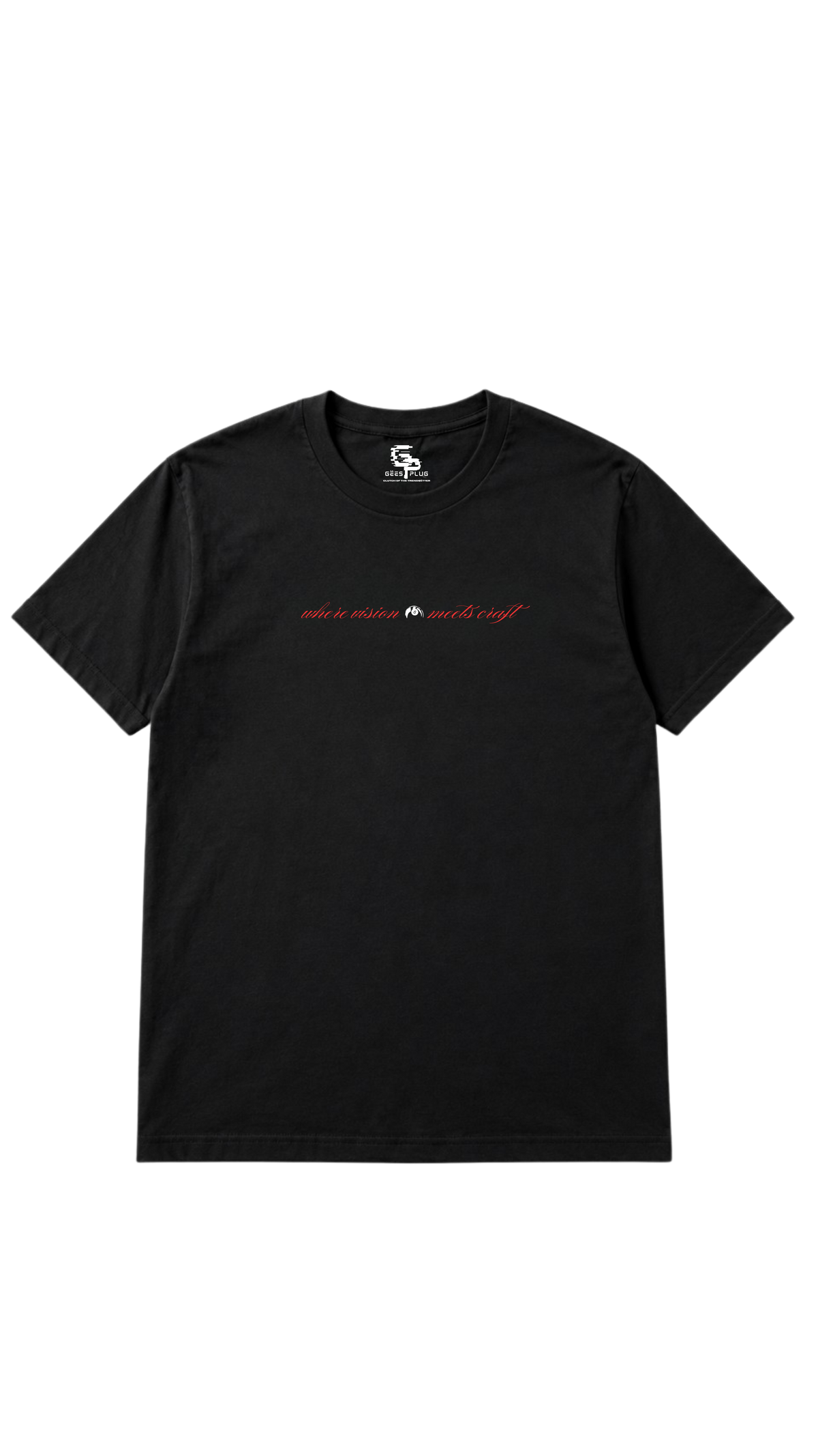 BLACK BASIC TEE