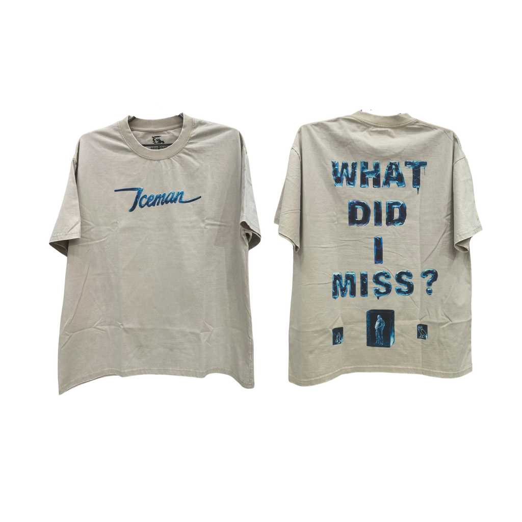ICEMAN DRAKE OFF-WHITE WASHED TEE