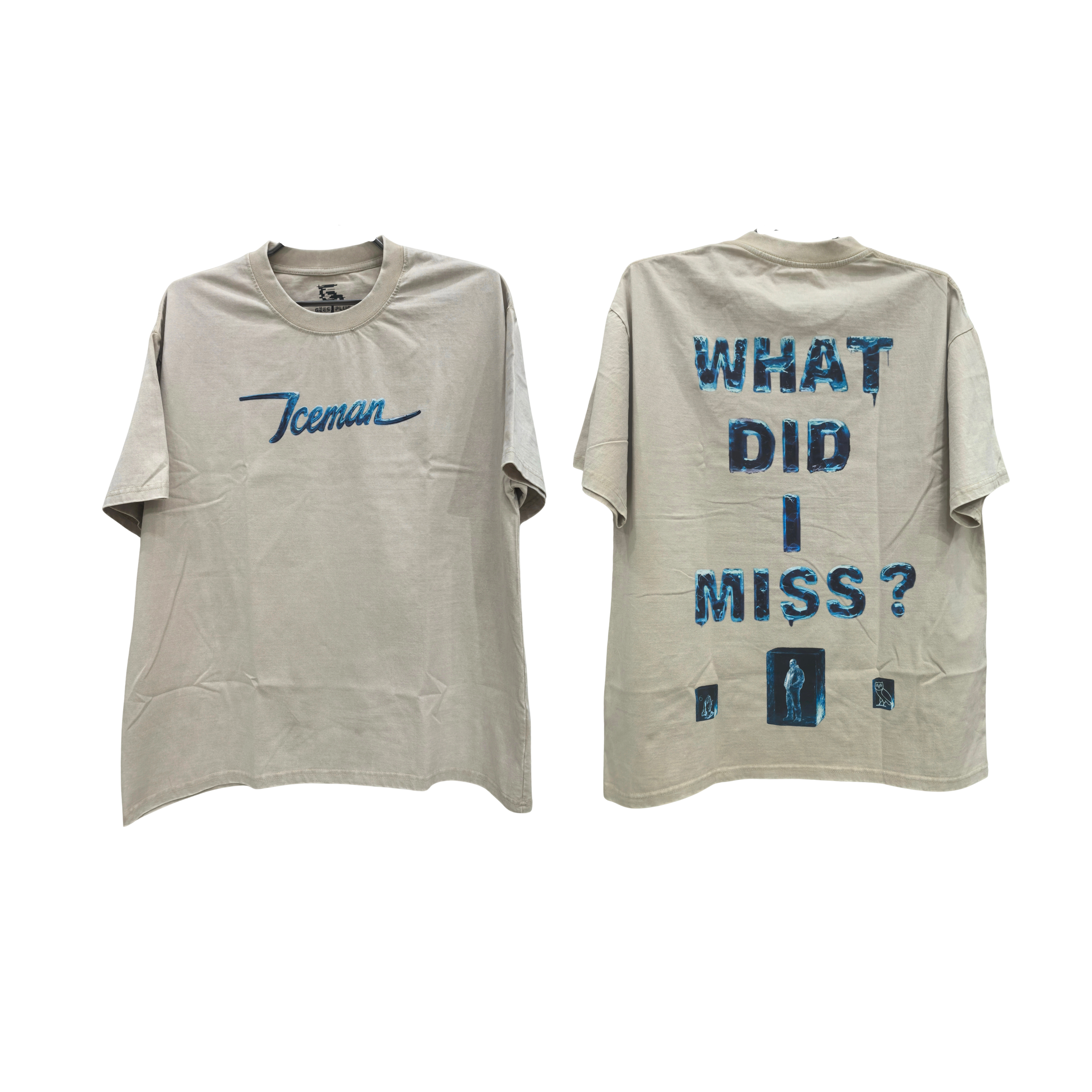 ICEMAN DRAKE OFF-WHITE WASHED TEE