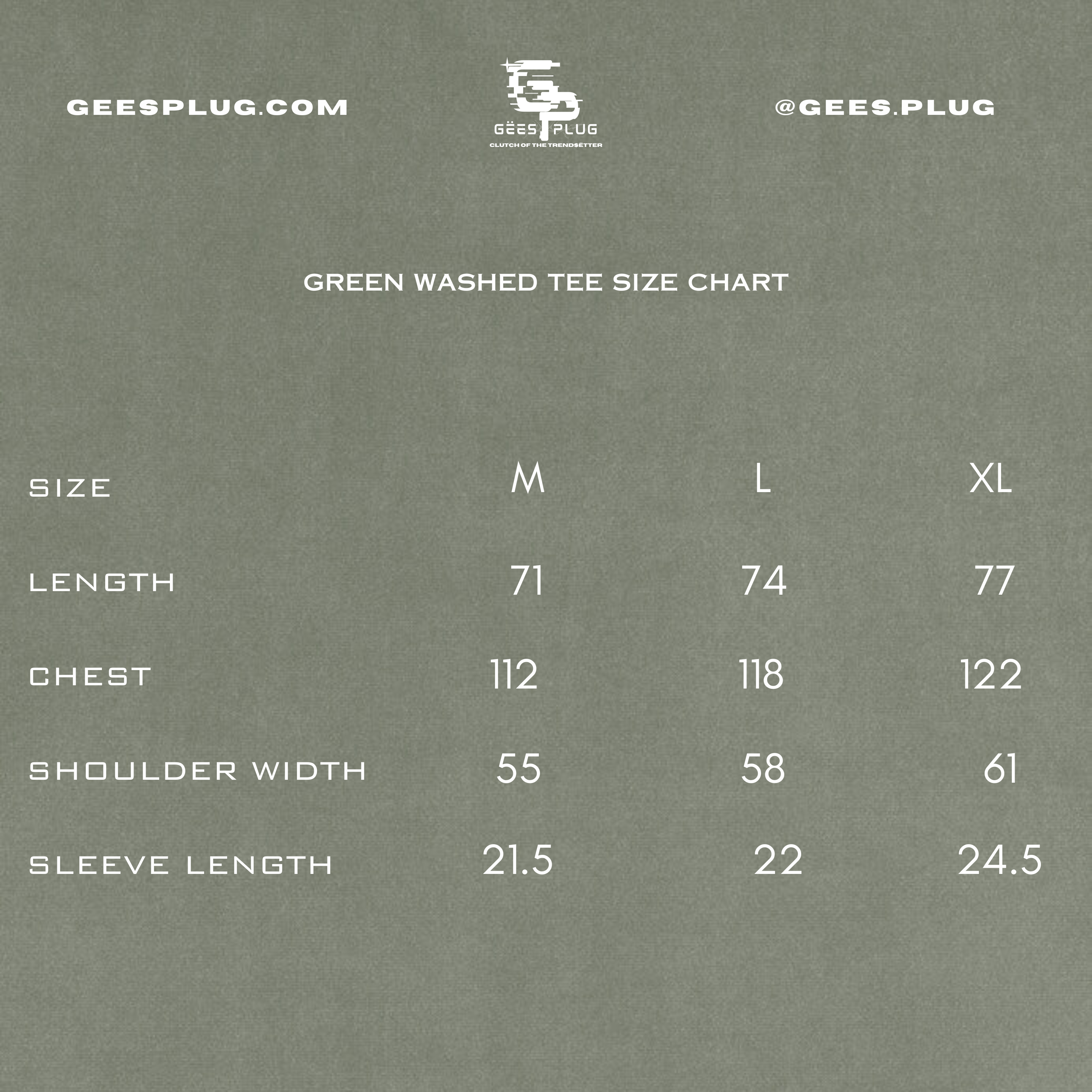 PEAK POINTER ARMY GREEN WASHED TEE