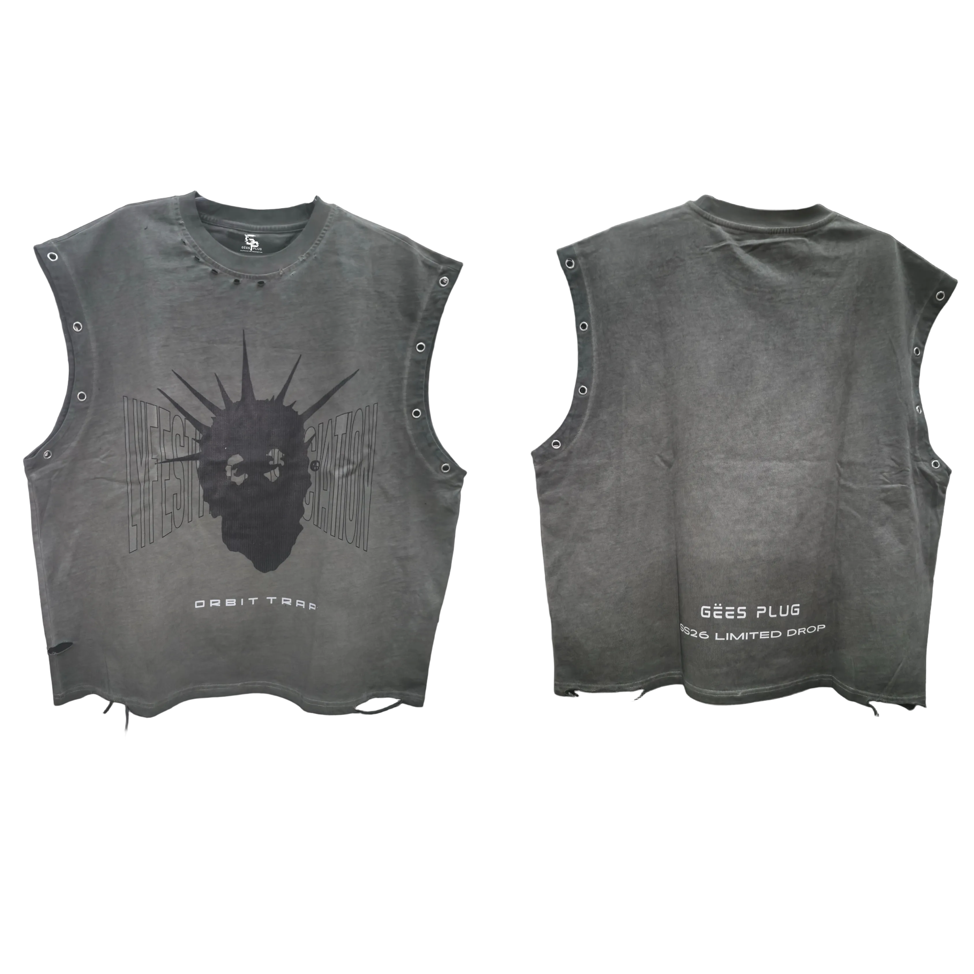 ORBIT TRAP LIMITED EDITION WASHED TANK TOP