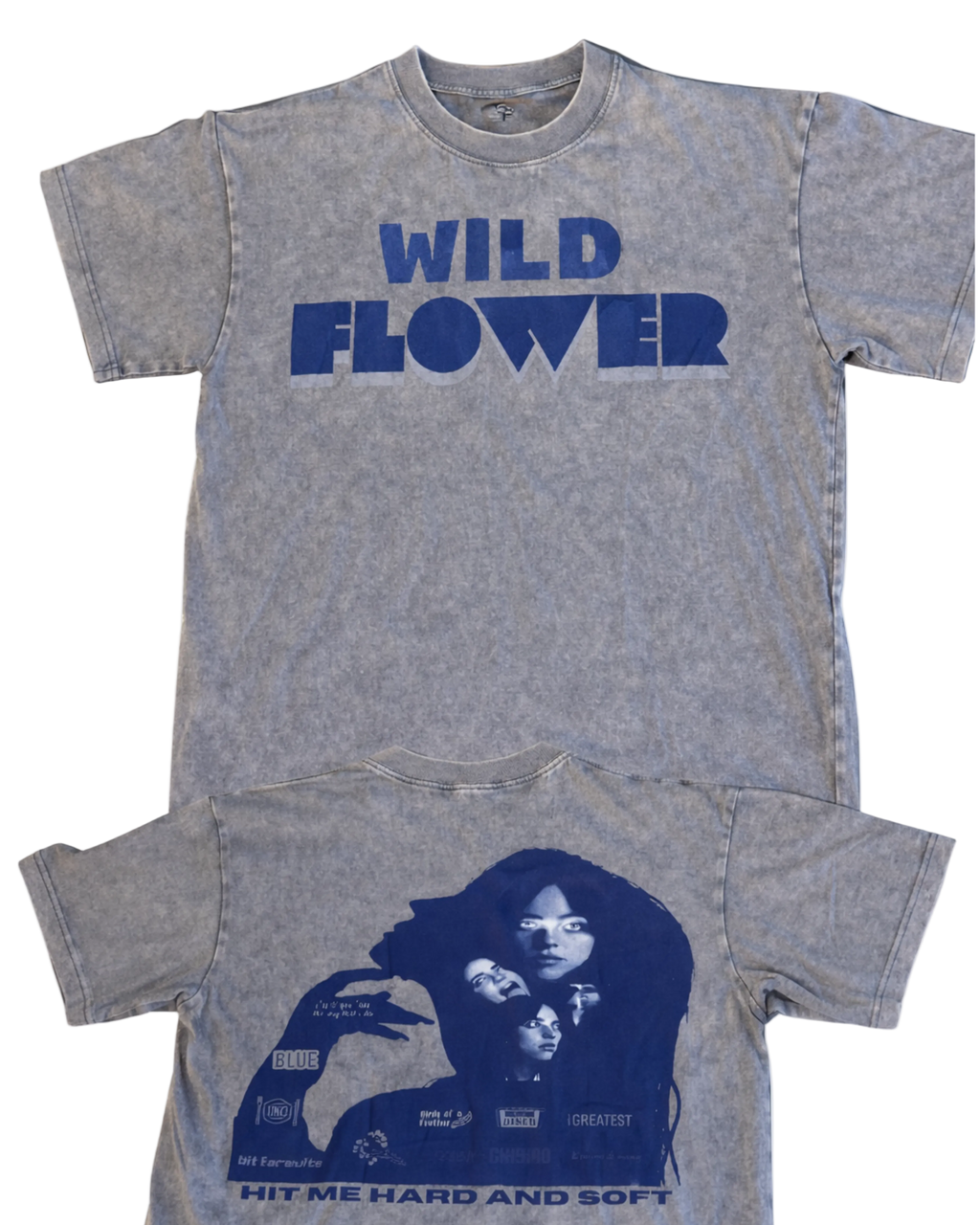 Billie Eilish Blue Wildflower Tee