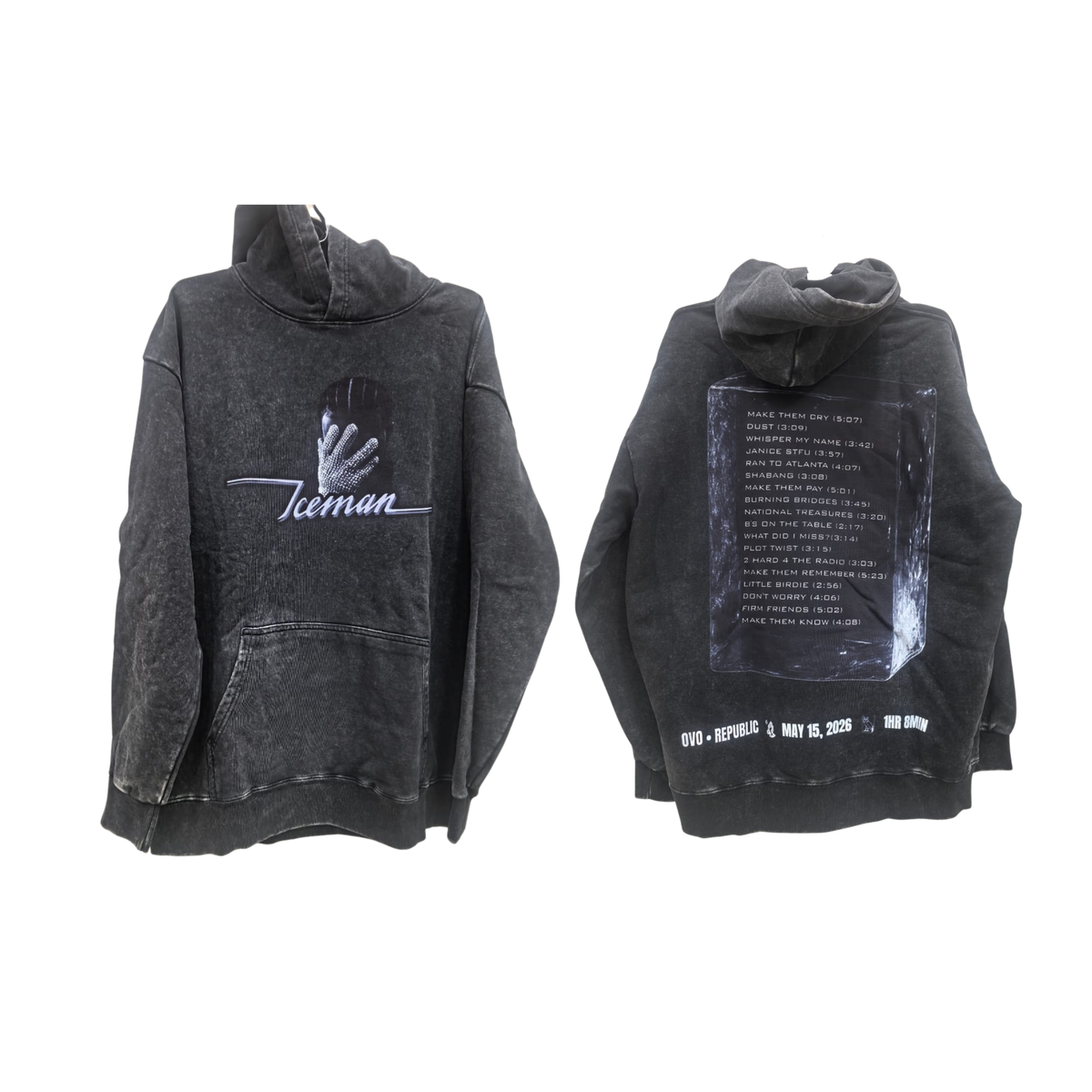 ICEMAN WASHED HOODIE