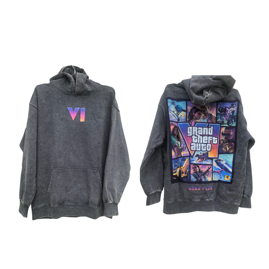 GTA VI WASHED HOODIE