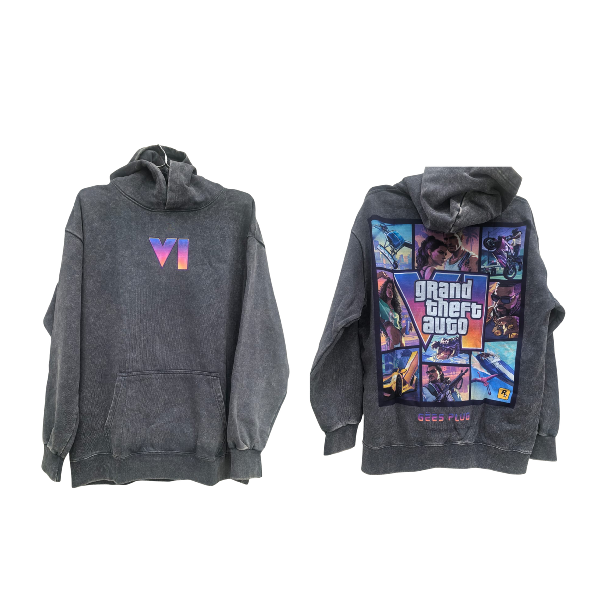 GTA VI WASHED HOODIE