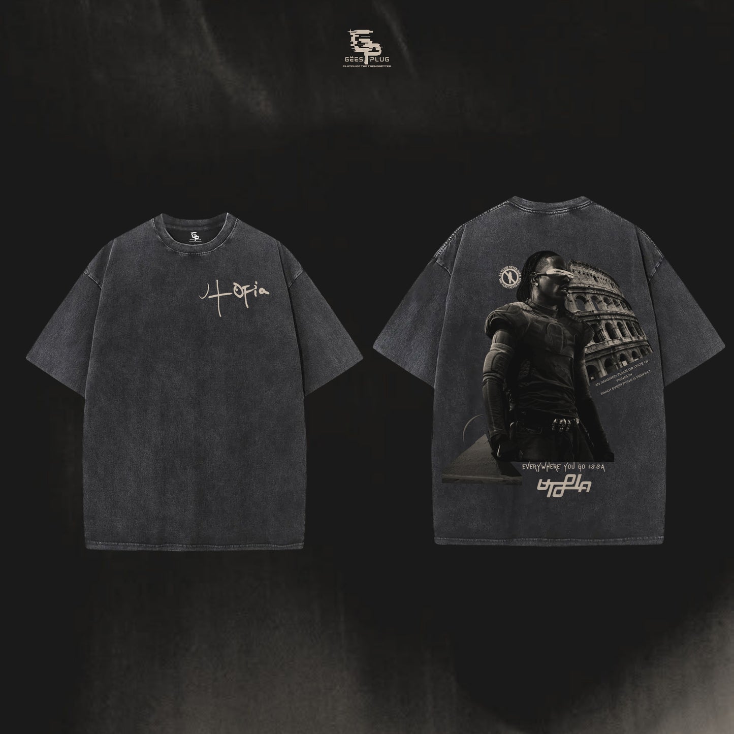 Travis Scott Utopia Vision Tee