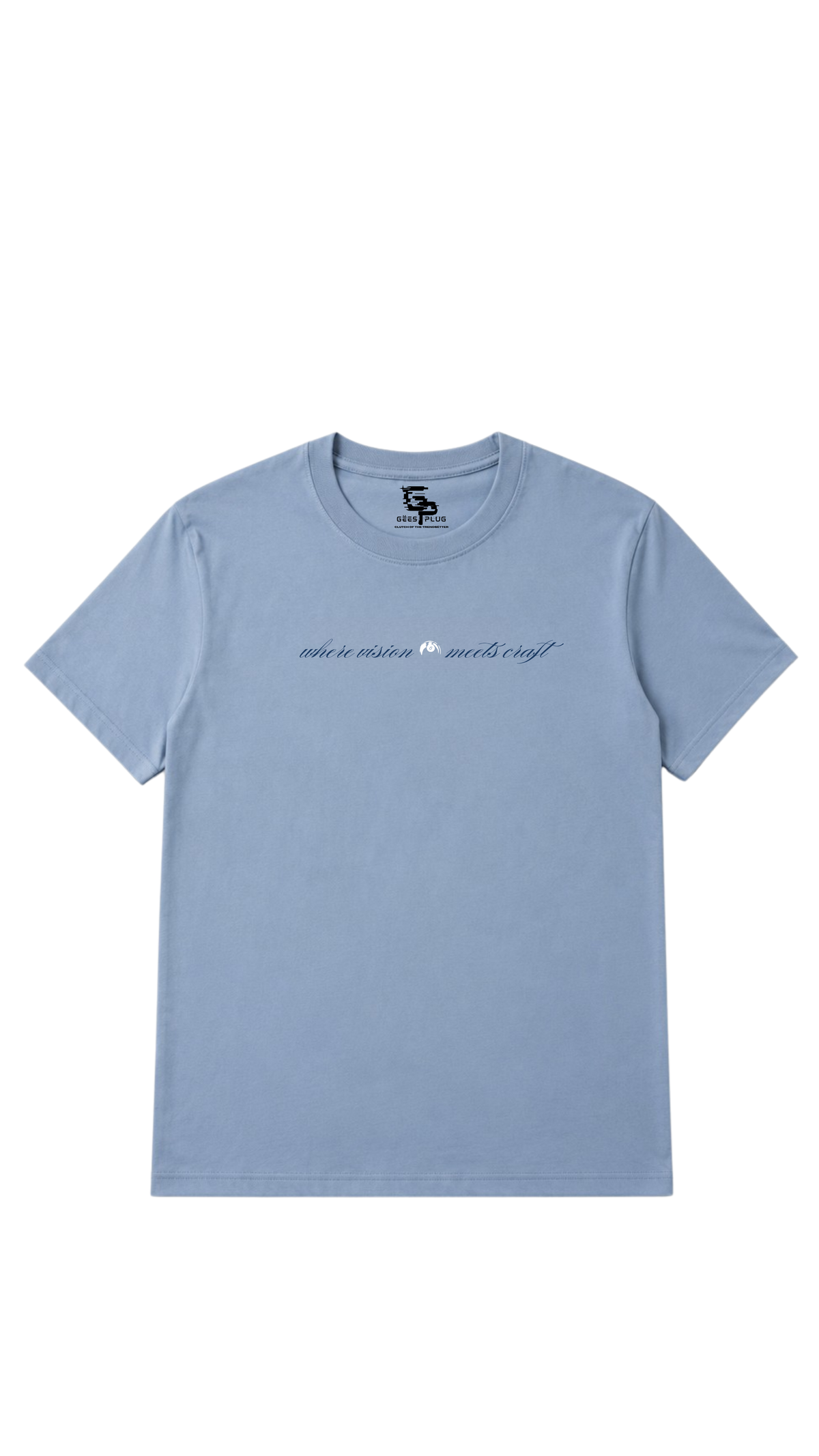 BLUE BASIC TEE