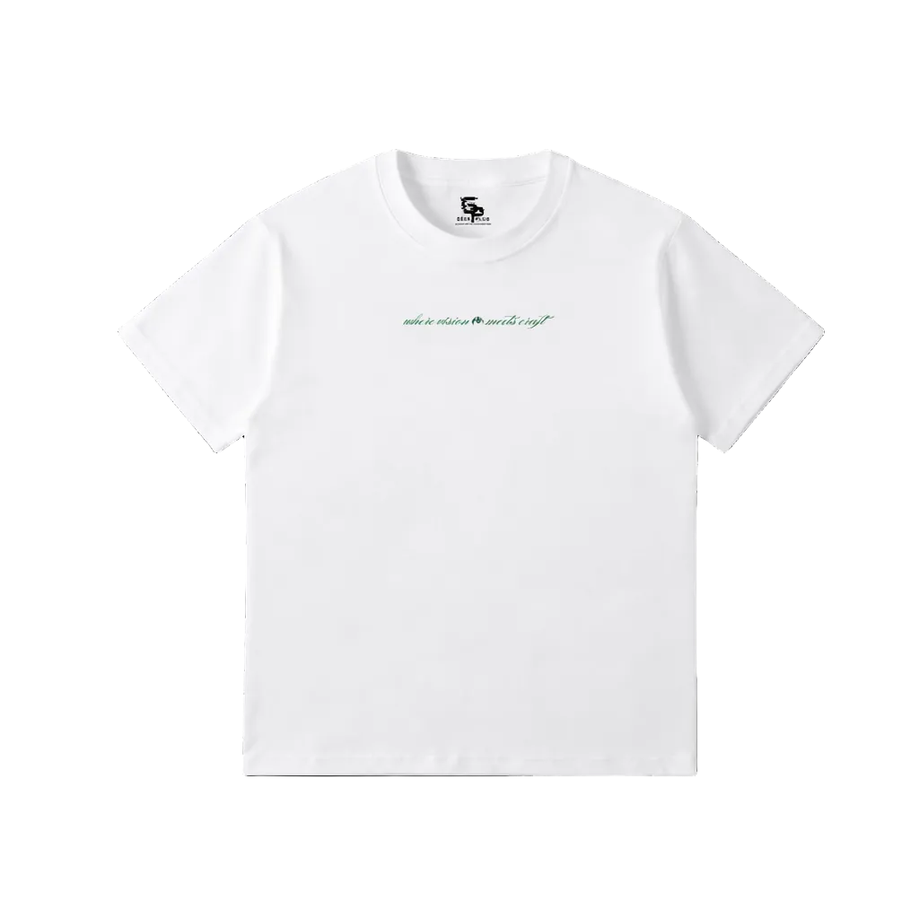 WHITE BASIC TEE