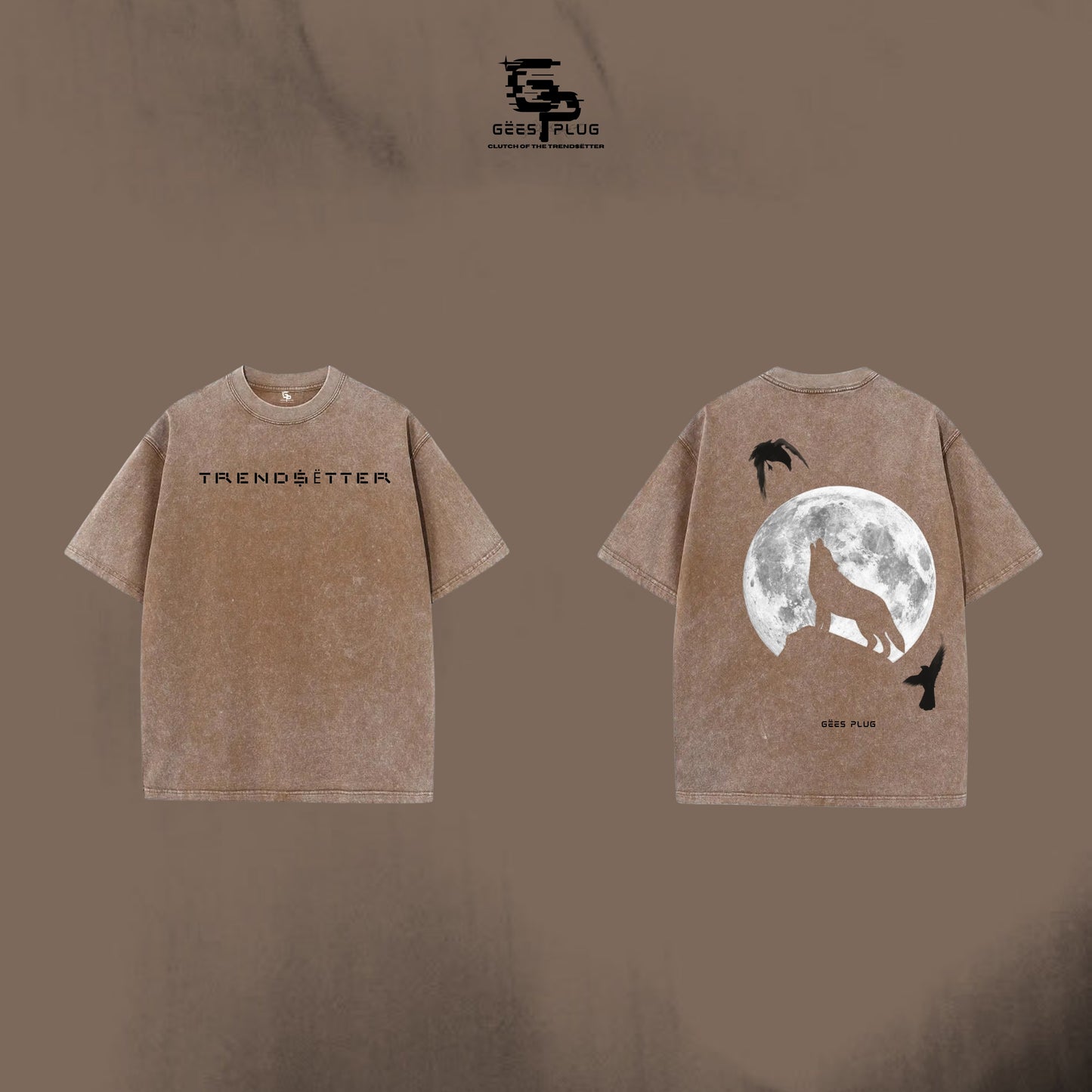 Trendsëtter Visionary Wolf Tee